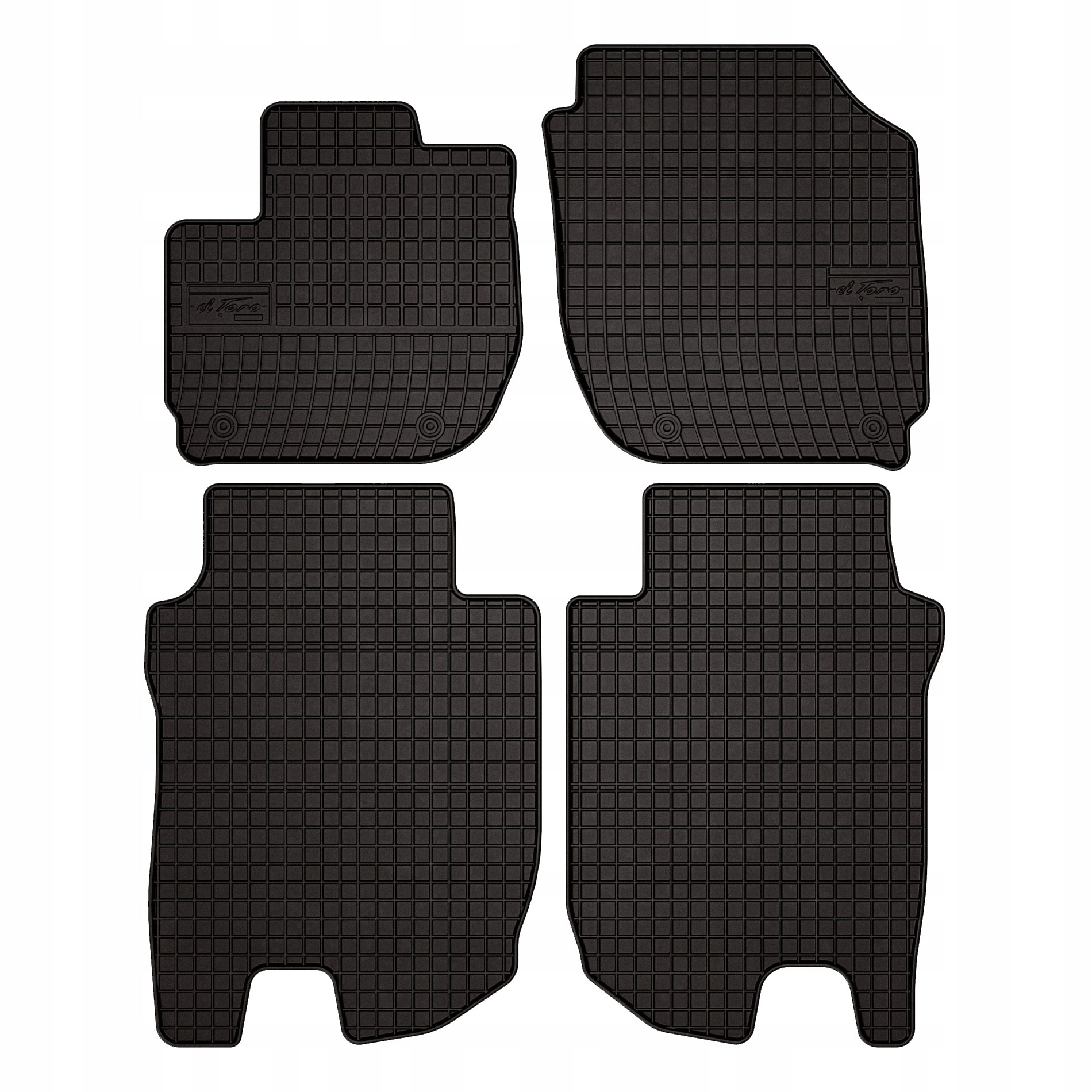 Gumové autokoberce pro vůz Honda Hr-v II crossover (2014-2018)