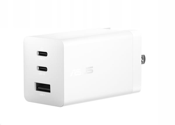 Nabíjačka Asus 100W GaN s 2x Usb-c a Usb-a portom a ochrannými funkciami