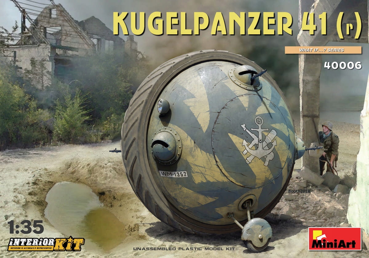 Kugelpanzer 41(R). Sada interiéru 1:35 MiniArt 40006