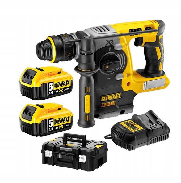 Dewalt Vrtací A Kovací Kladivo Sds-plus 18V 2,1J 2 x 5,0Ah Xr Li-ion Bezkartáčové