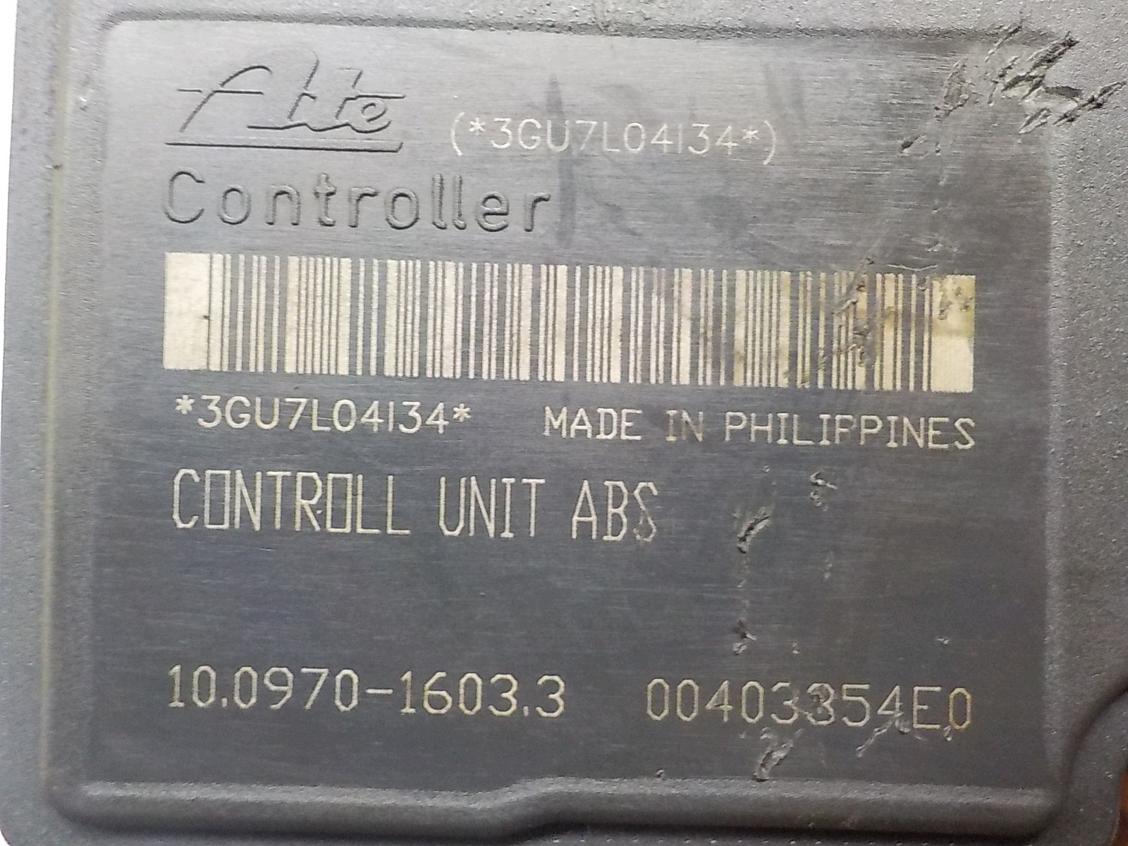 FIAT DOBLO e Pompa ABS 51773386 10.0207-0102.4 10.0970-1603.3