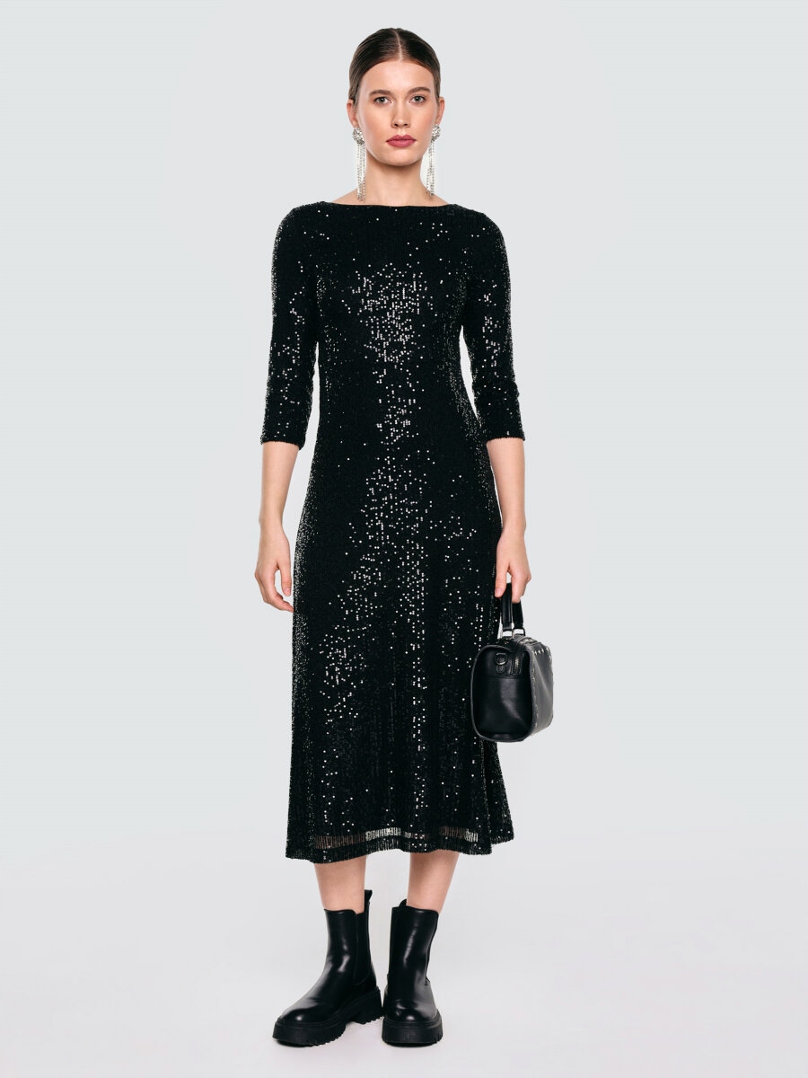 Big Star Šaty černá Alex 906 Xs