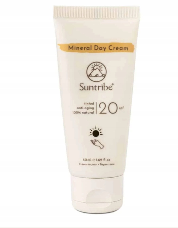 Suntribe Přírodní minerální denní krém Spf 20 tělová 50 ml