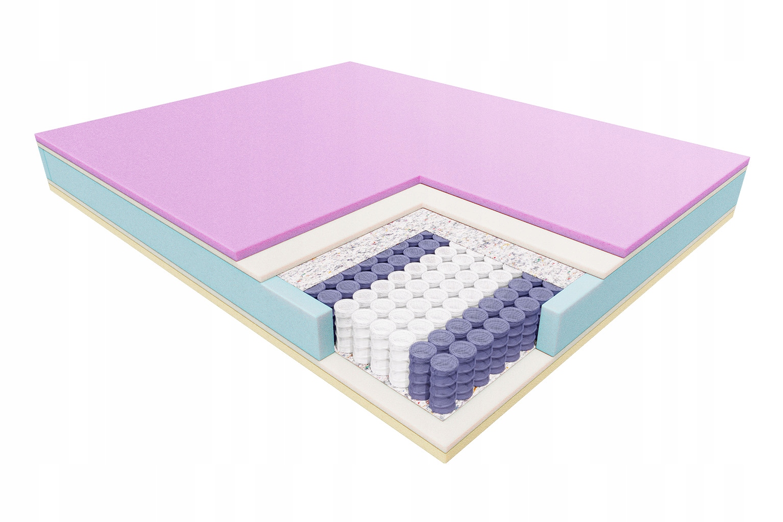 Materac kieszeniowy ENYO JANPOL 80x200 Marka Janpol