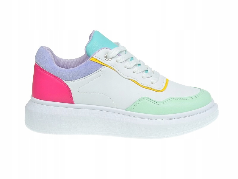 DAMSKIE BUTY SPORTOWE PLATFORMA PURPLE r.37