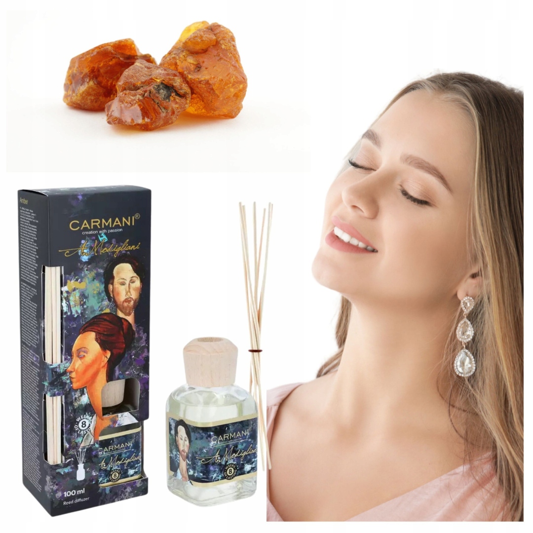 Dyfuzor zapachowy do domu subtelny wyrafinowany zapach Modigliani Bursztyn