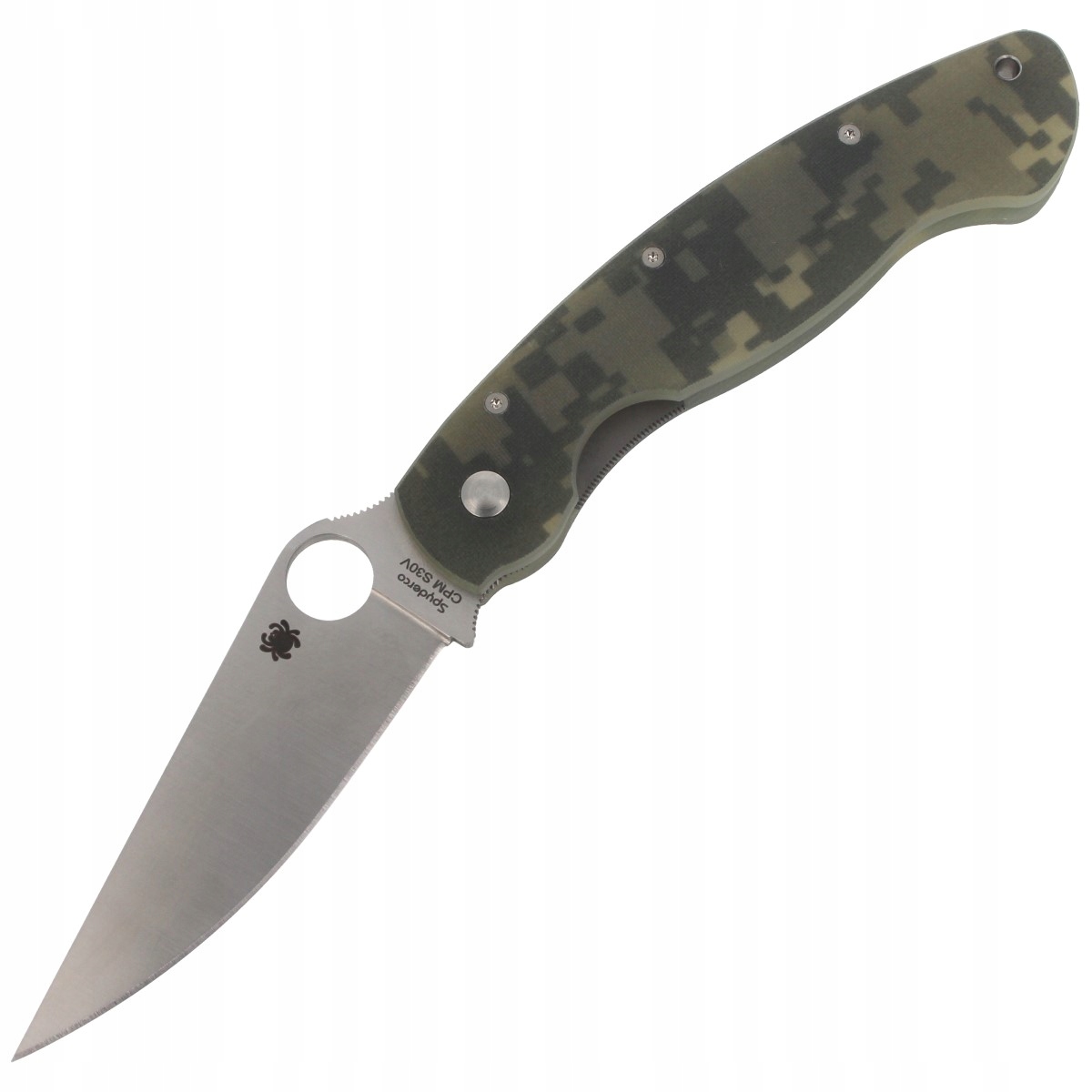Nůž Spyderco Military Model G-10 Camo C36GPCMO