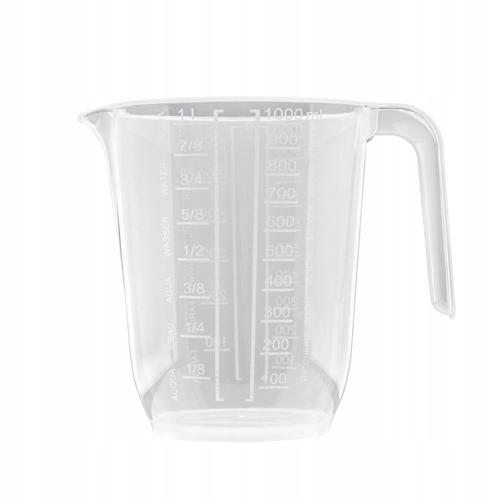 DZBANEK Z DZIUBKIEM MIARKĄ 1L MIARKA KUCHENNA