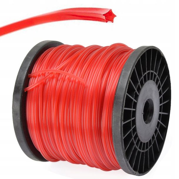 

Żyłka Do Kosy 2.4 MM Długość 155 Mb Gwiazdka
