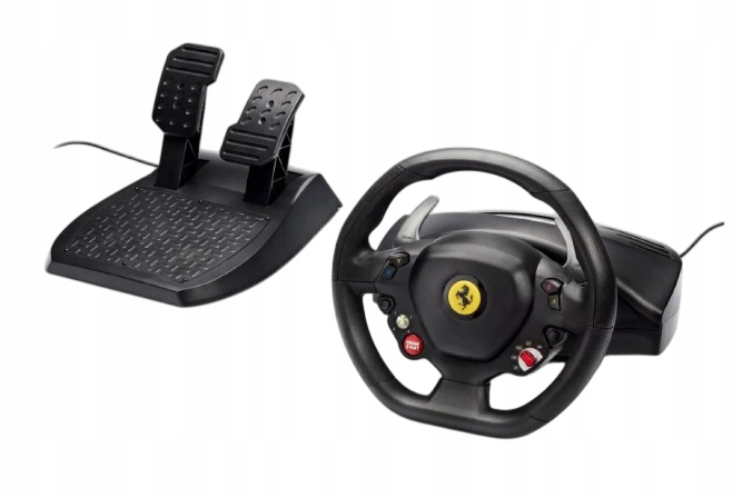 Kierownica do Gier usb Thrustmaster Ferrari 458 Rw Xbox360 V.4 z pedałami
