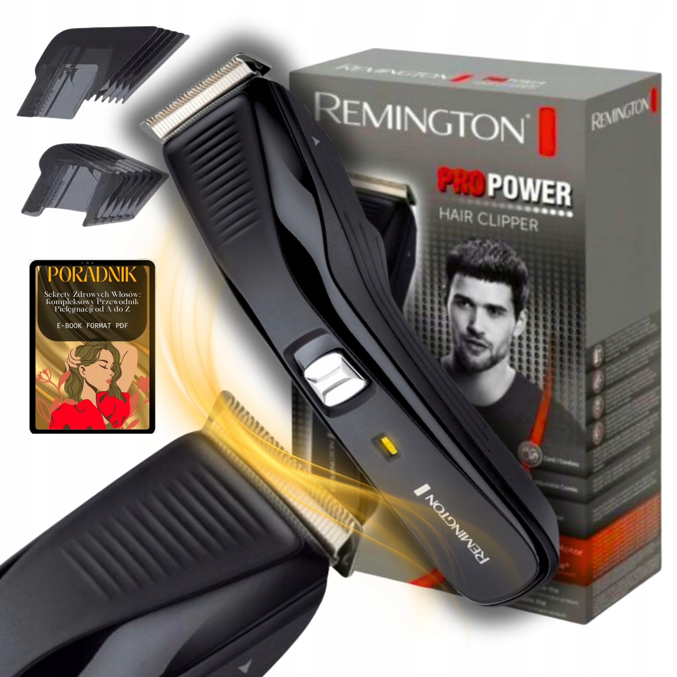 Maszynka Do Włosów Remington Sieciowo Akumulatorowa Profesjonalna