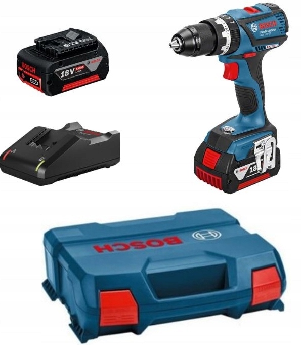 

Wiertarko-wkrętarka udar. Gsb 18V-EC Bosch 2x5,0Ah
