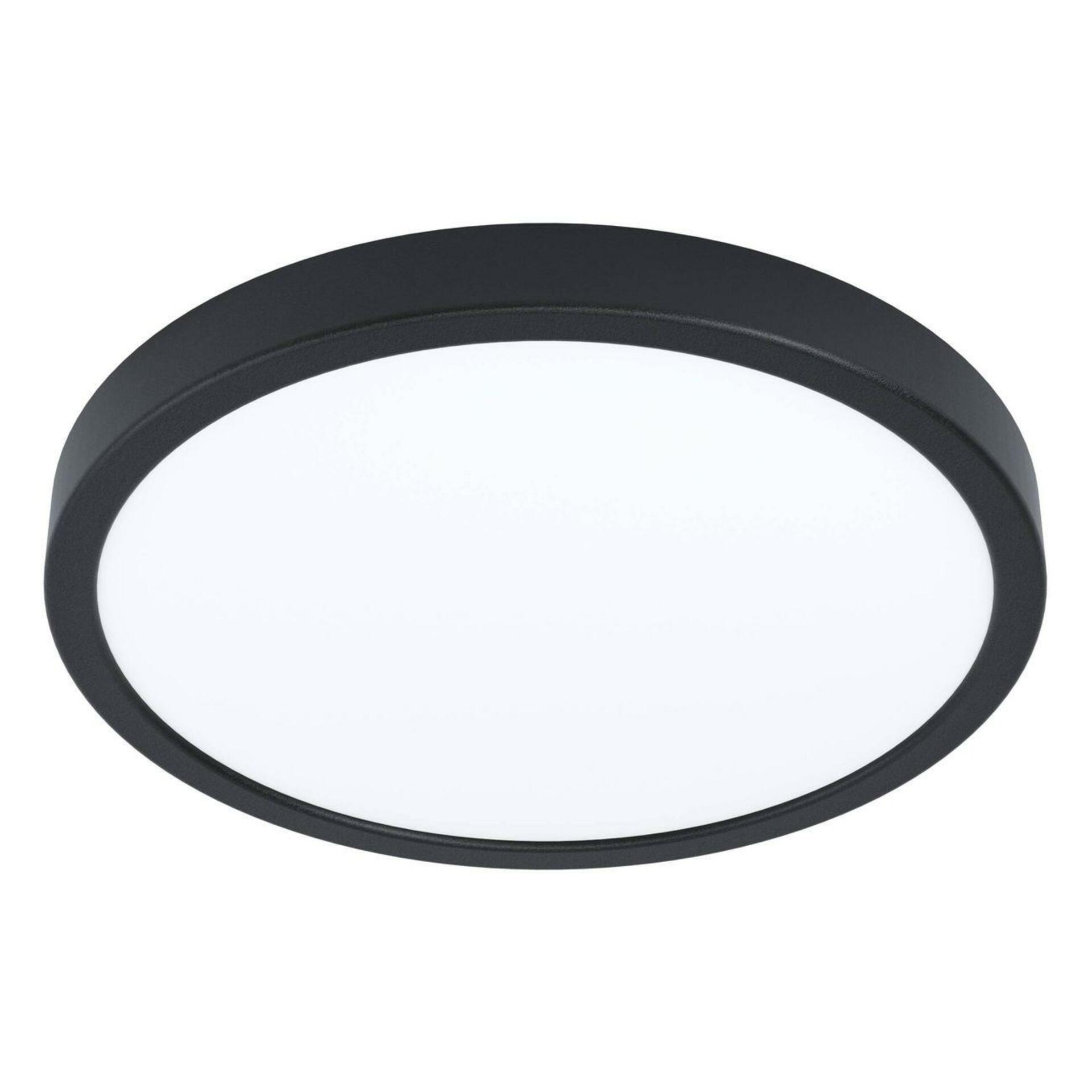 Stropné Led svietidlo Eglo Fueva 5 20,5W 2400lm čierne senzor