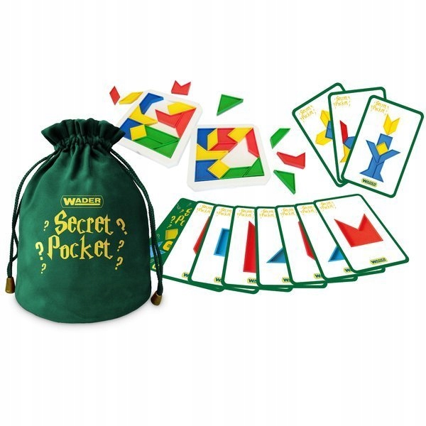 Gry Naukowe Logiczne Dla Dzieci 6 Lat Planszówka Play&Fun Secret Pocket Set
