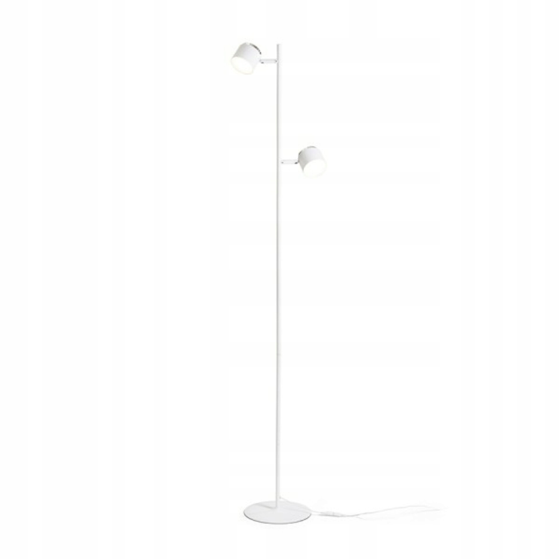 Stojanová lampa Rendl Nova II biela chróm, Led 2x3, 5W, 3000K, 1450mm