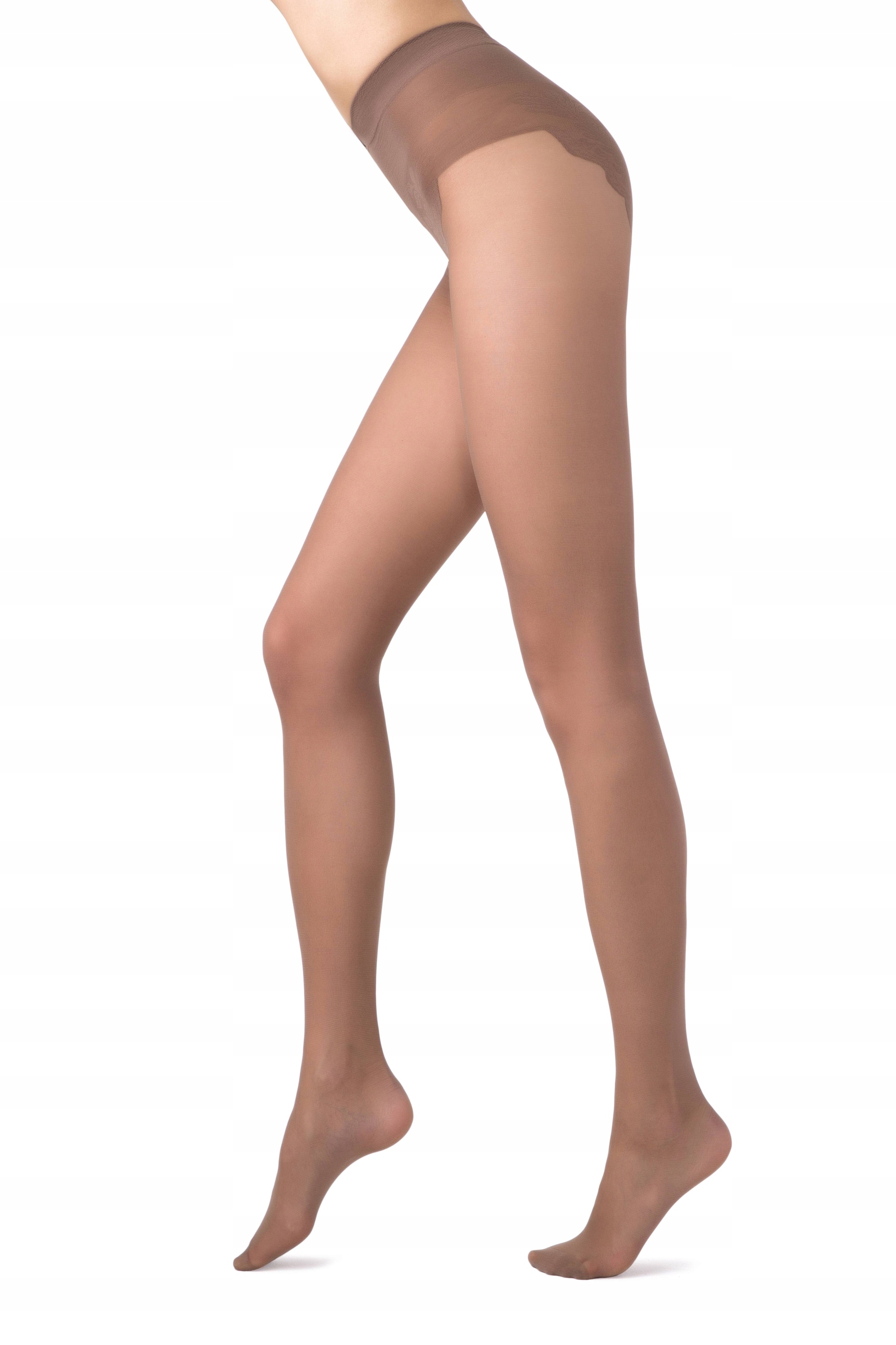 

Jedwabiste rajstopy z ażurowymi majtkami Bikini 20