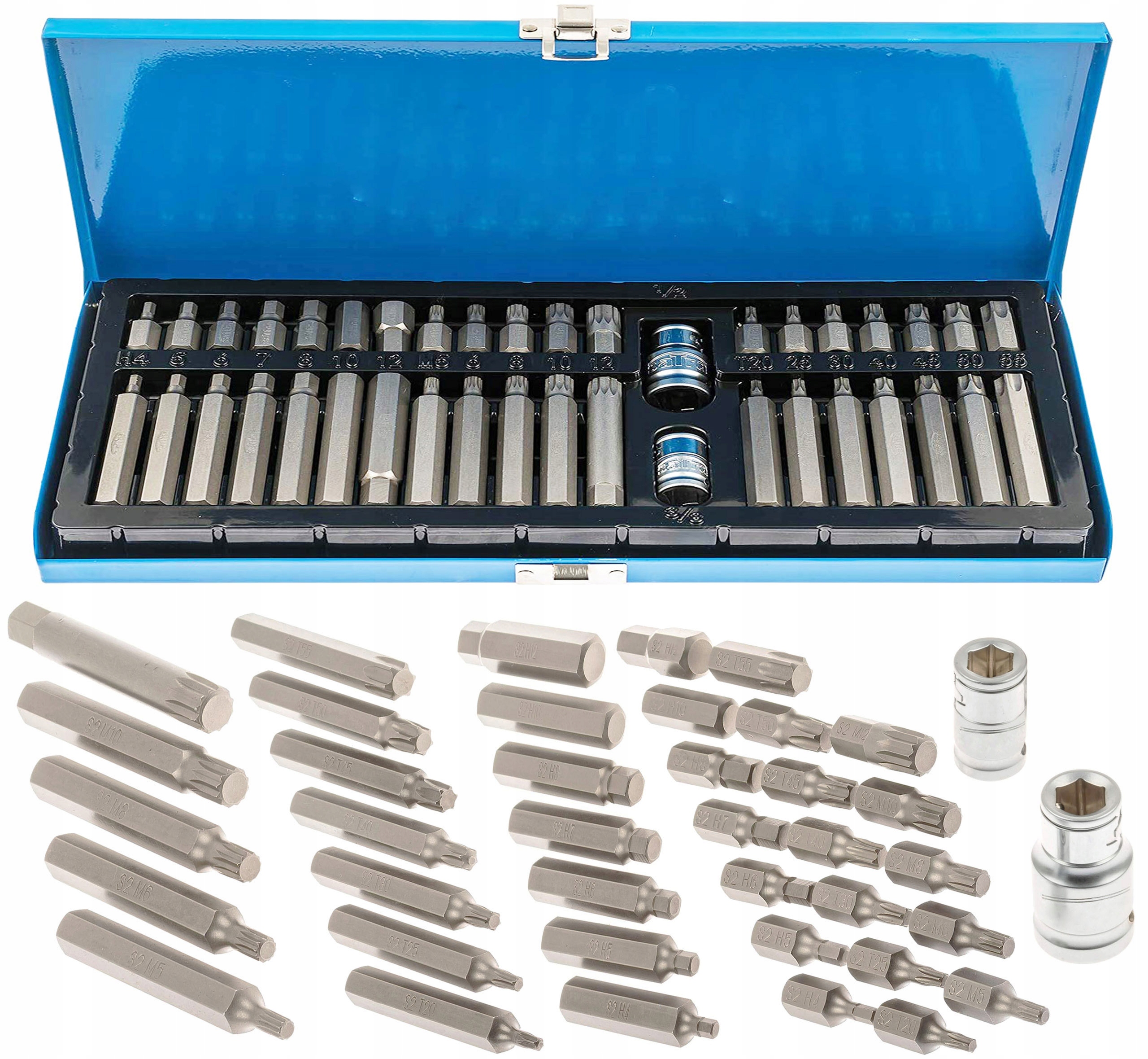 

Zestaw Bitów Kluczy Imbus Spline Torx 40 El Bity