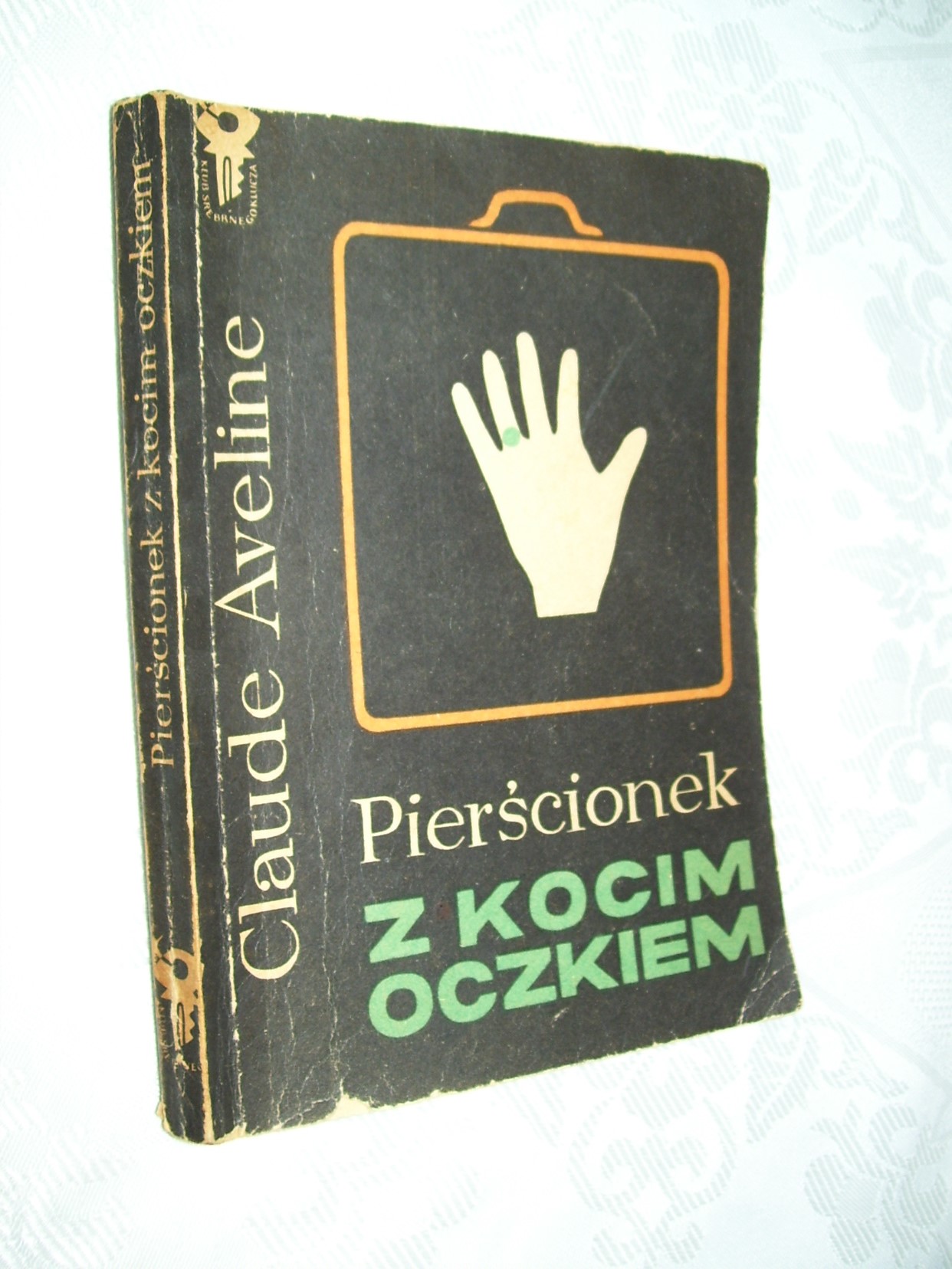 PIERŚCIONEK Z OKOCIM OCZKIEM - AVELIN