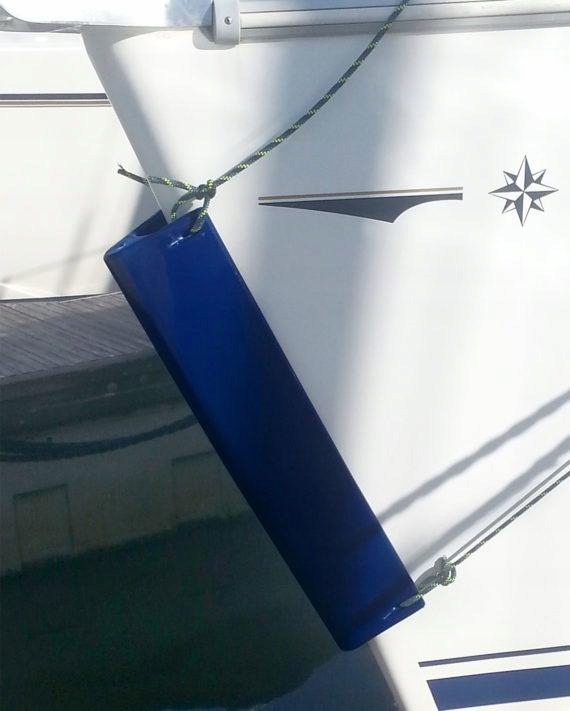 DZIOBOWY ODBIJACZ JACHTOWY 60cm NIEBIESKI / MAJONI