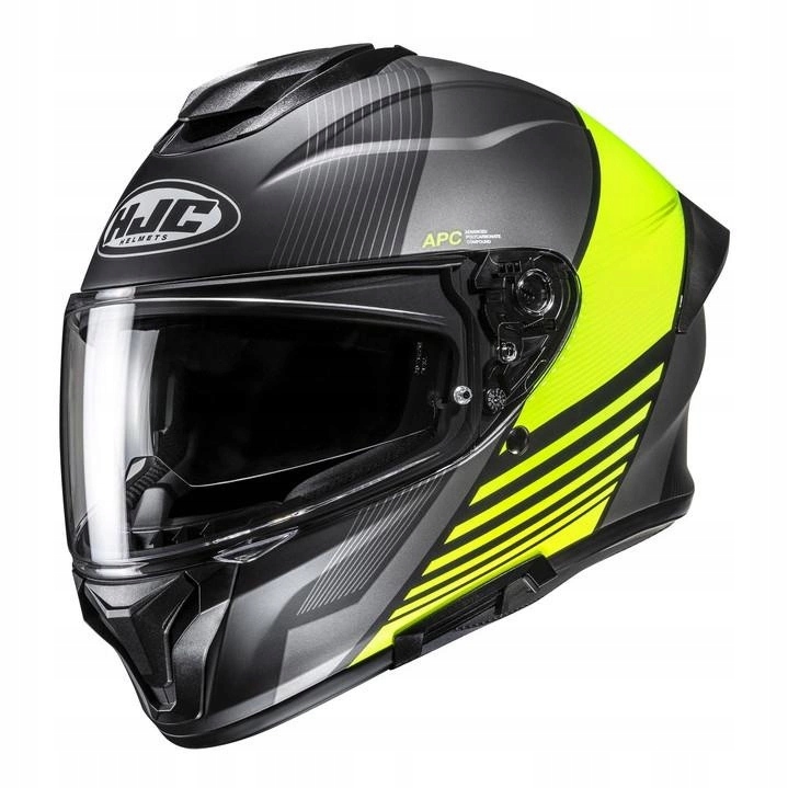 Motocyklová prilba Hjc C71 Morix Black/yellow čierna žltá Darčeky