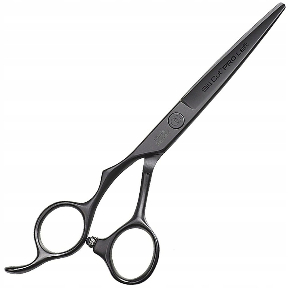 Olivia Garden Silkcut Pro Black Mat Left Nůžky Pro Leváky 5,75"