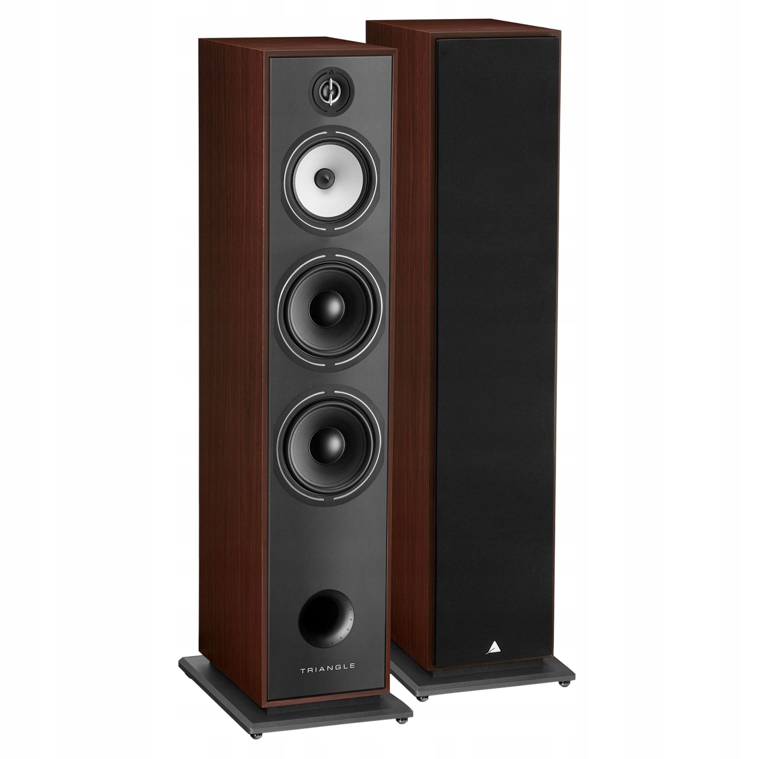Kolumny Podłogowe Triangle Borea BR10 Do Kina Domowego Hi-fi Walnut Orzech