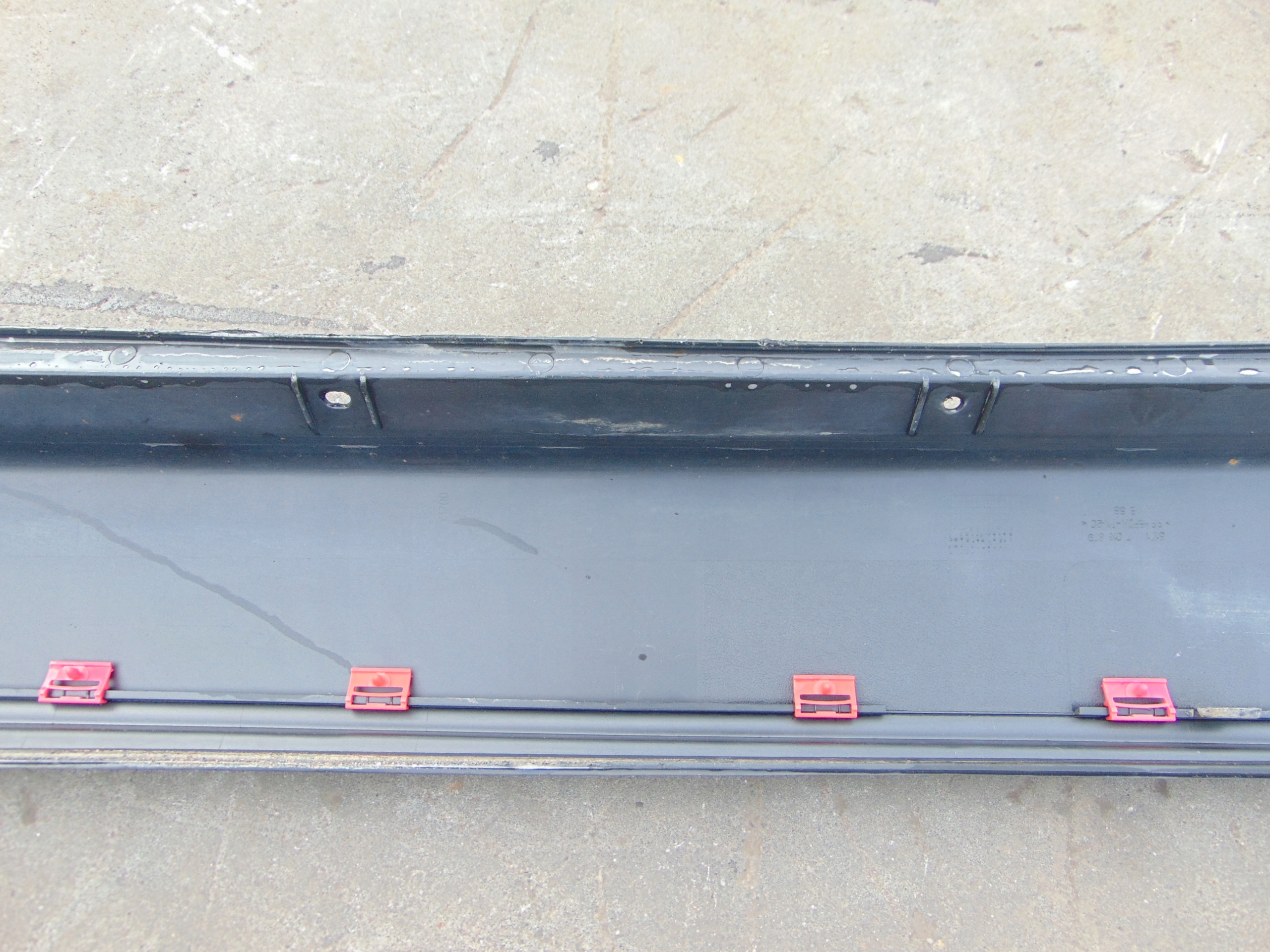 BMW 7 E65 moulding cap threshold left NACHTBLAU METALLIC 490