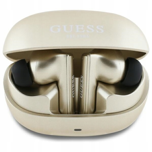 Guess Bluetooth sluchátka GUTWST88MCTGD Tws dokovací stanice zlatá/zlatá