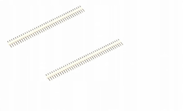 

Listwa kołkowa GoldPin 1x40 męska biała 2 szt