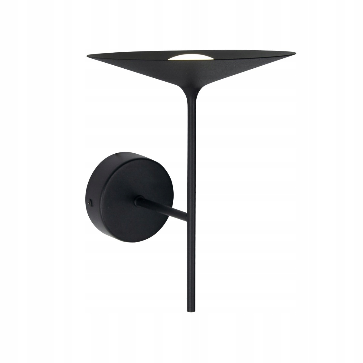 Černá minimalistická nástěnná Led lampa do ložnice 3000K Maxlight