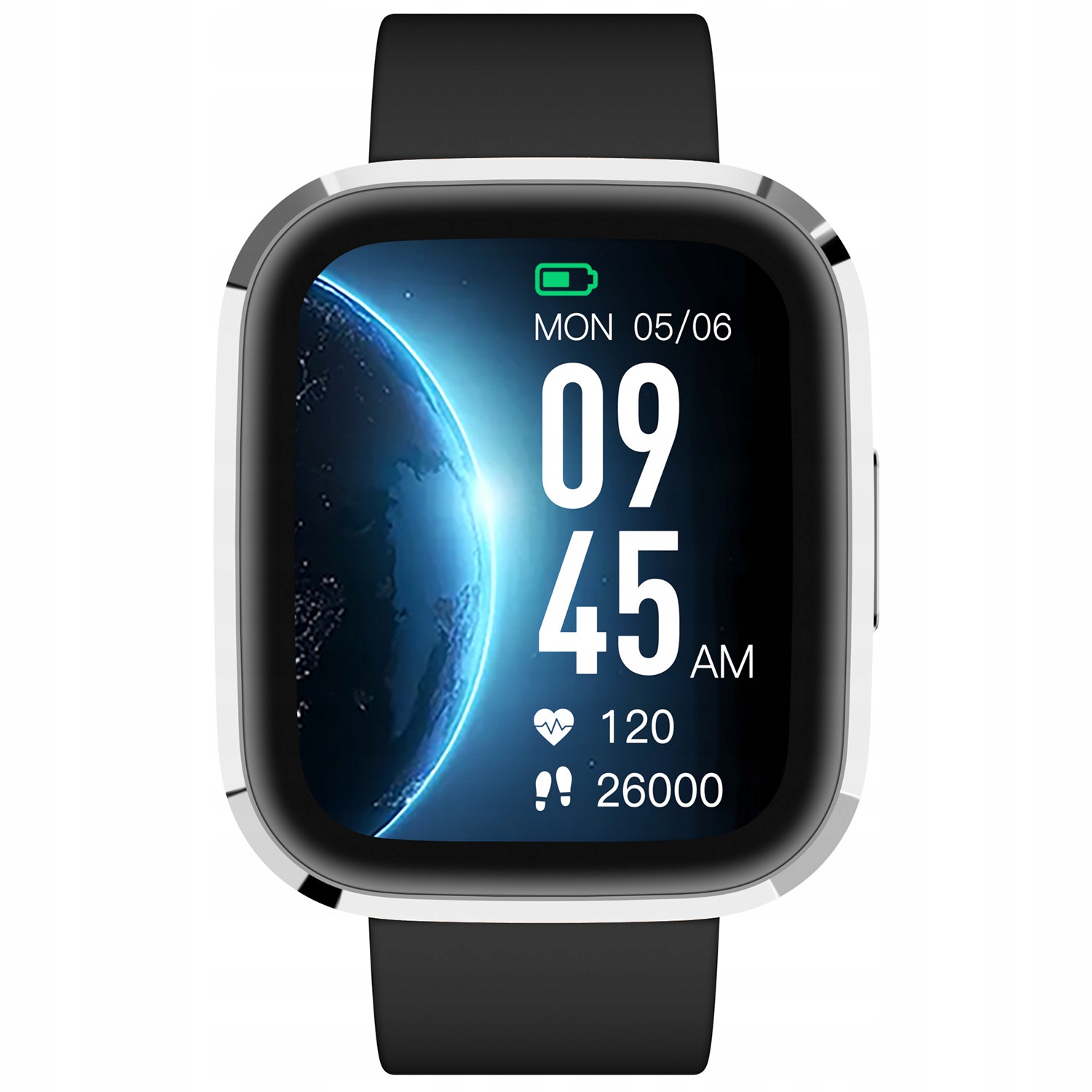 Dámské Chytré Hodinky Garett 5904238484890 s černým řemínkem