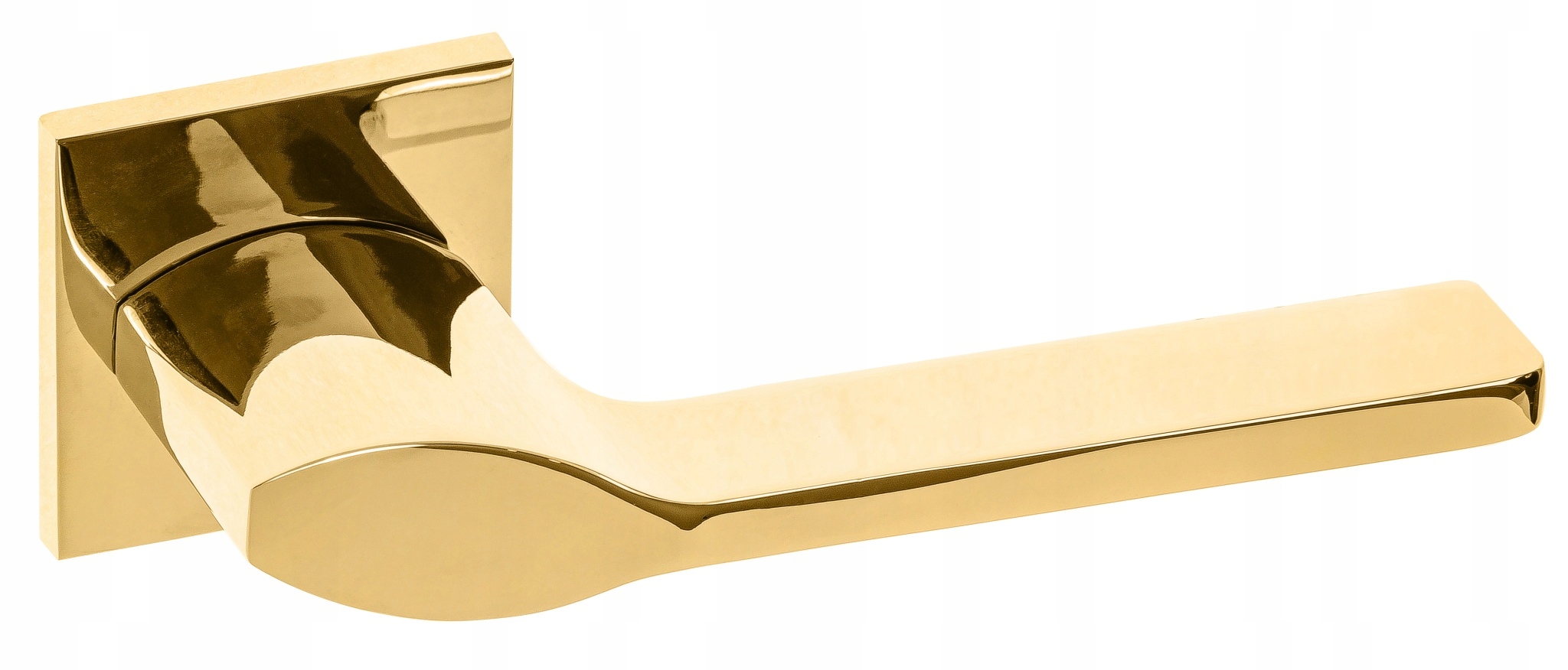 Prémiová klika Aulla Slim 6 mm zlatá Pvd