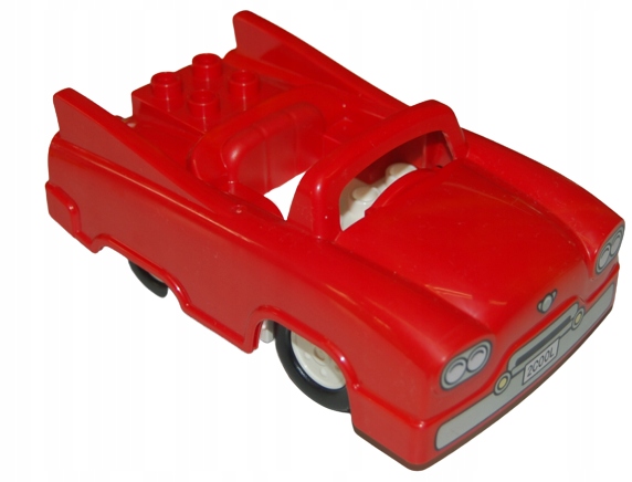 

Lego Duplo Auto Samochód Czerwone Nowe (140g)