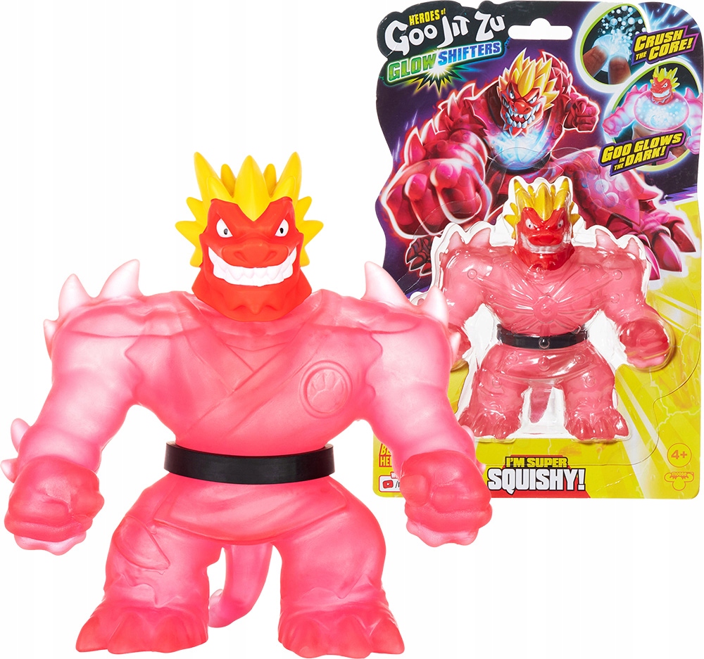 

Goo Jit Zu Glow Shifters Blazagon Świeci Przemiana