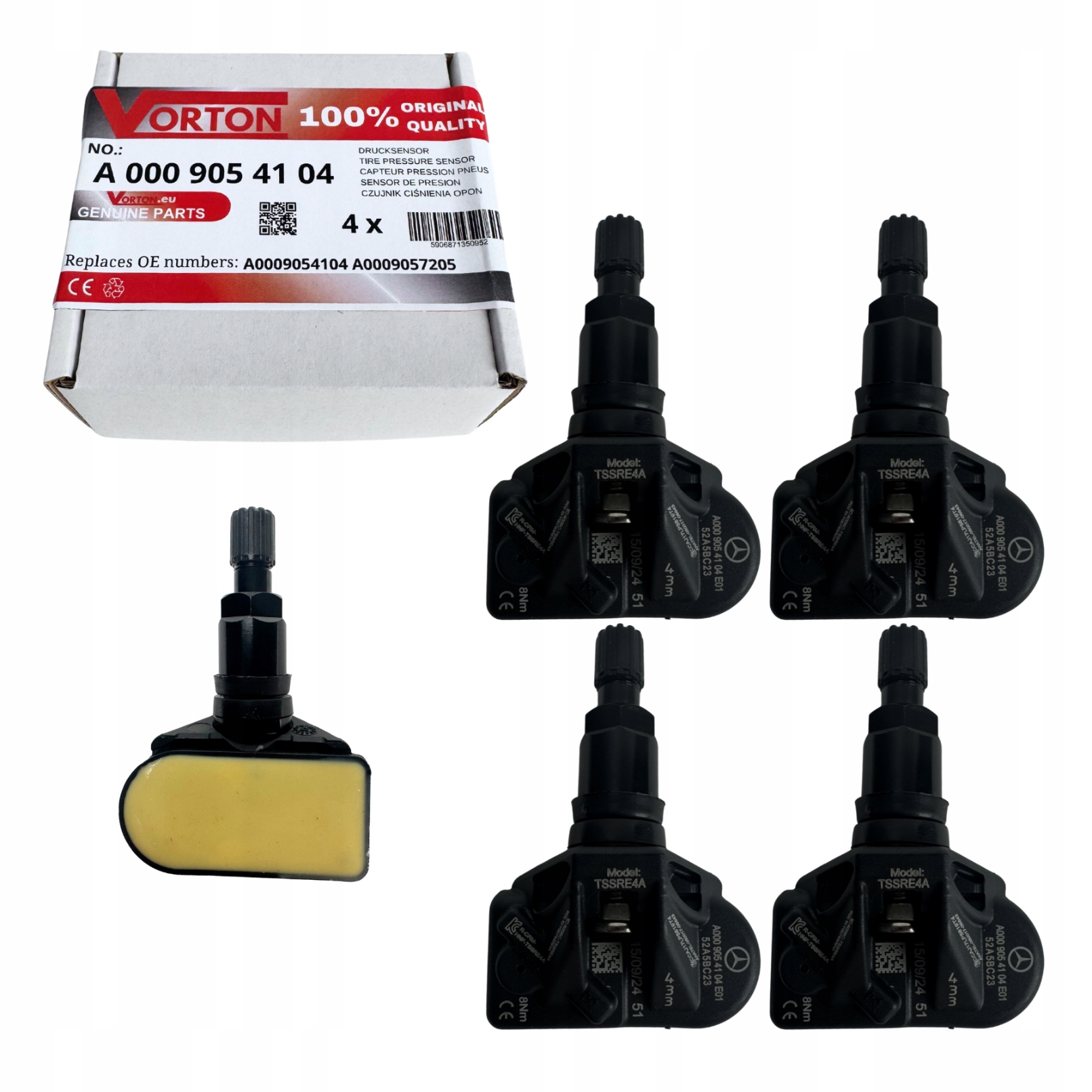 Snímače Tlaku Pneumatík Mercedes Cla C118 Gla H247 Glb Gle Gls Eqa Eqb Eqv