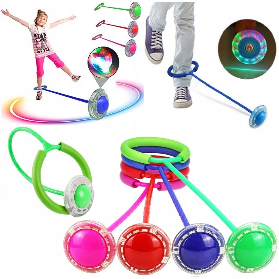 

Hula Hop Na Nogę Skipper Skakanka Dla Dzieci Led