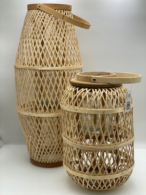 LAMPION LATARNIA BAMBUS BOHO Z LED rozm. L Rodzaj lampion