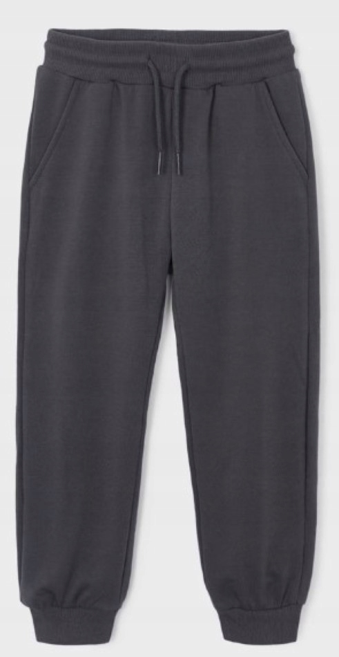 Spodnie dresowe basic dla chłopca Mayoral Charcoal
