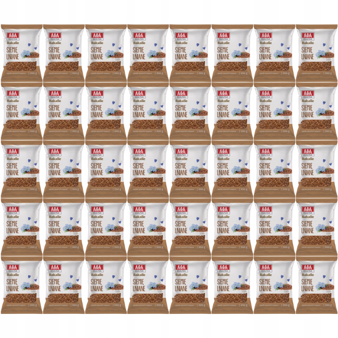 Levně Aga Holtex Lněné semínko 200 g Bakalie x 40 kusů