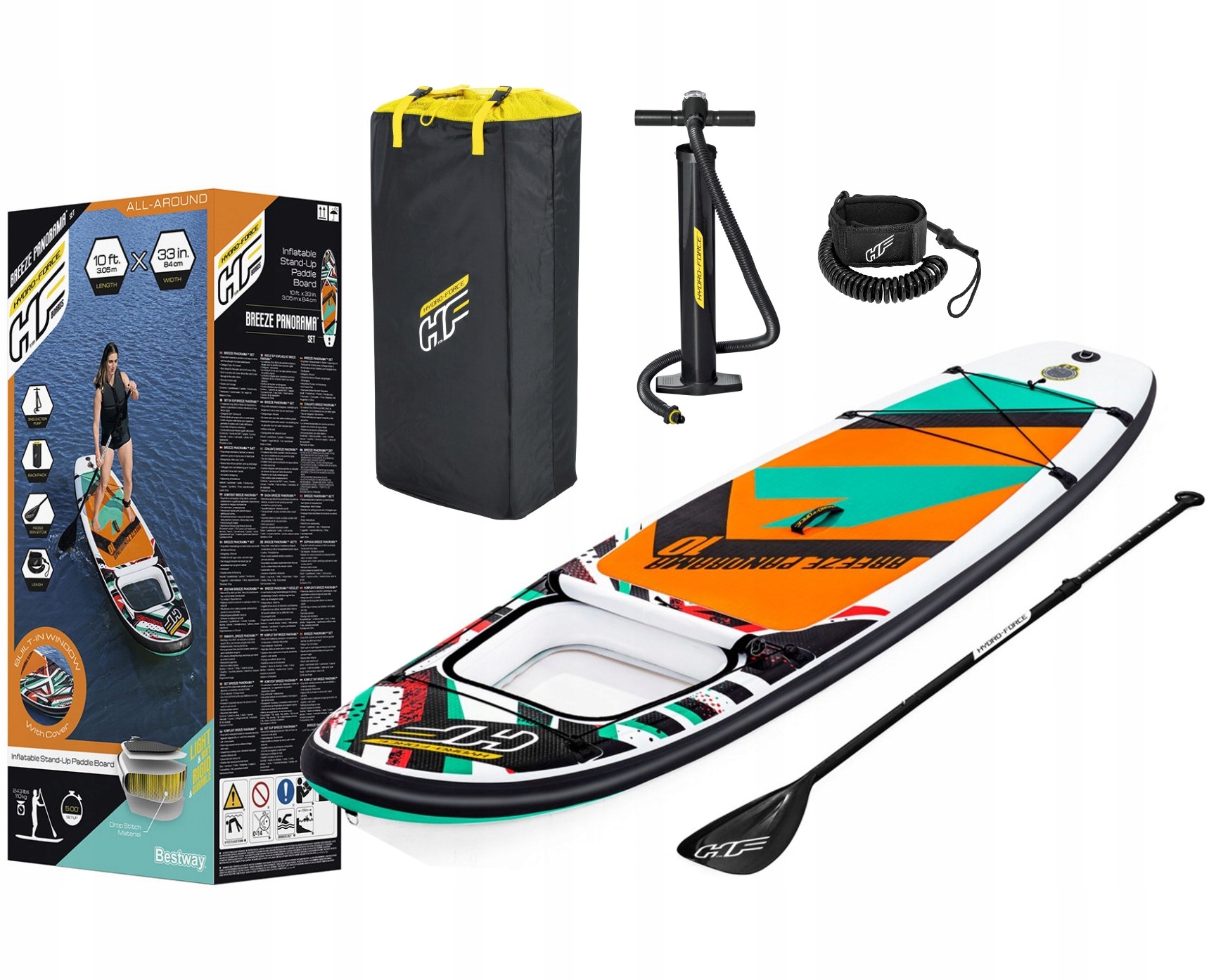 Bestway 65377 Deska Sup Pompowana Breeze Panorama
