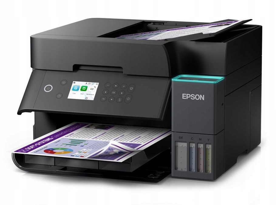 Epson EcoTank L6370/ 4800 x 1200/ A4/ Mfz/ LCD/ Its/ Adf/ Duplex/ 4 barvy/