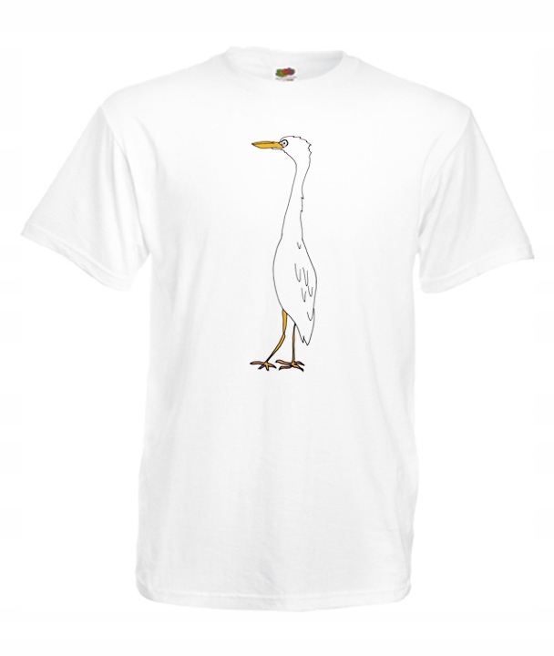 

M Koszulka Męska Gąski Gęś Ornitolog Ptaki Wzór