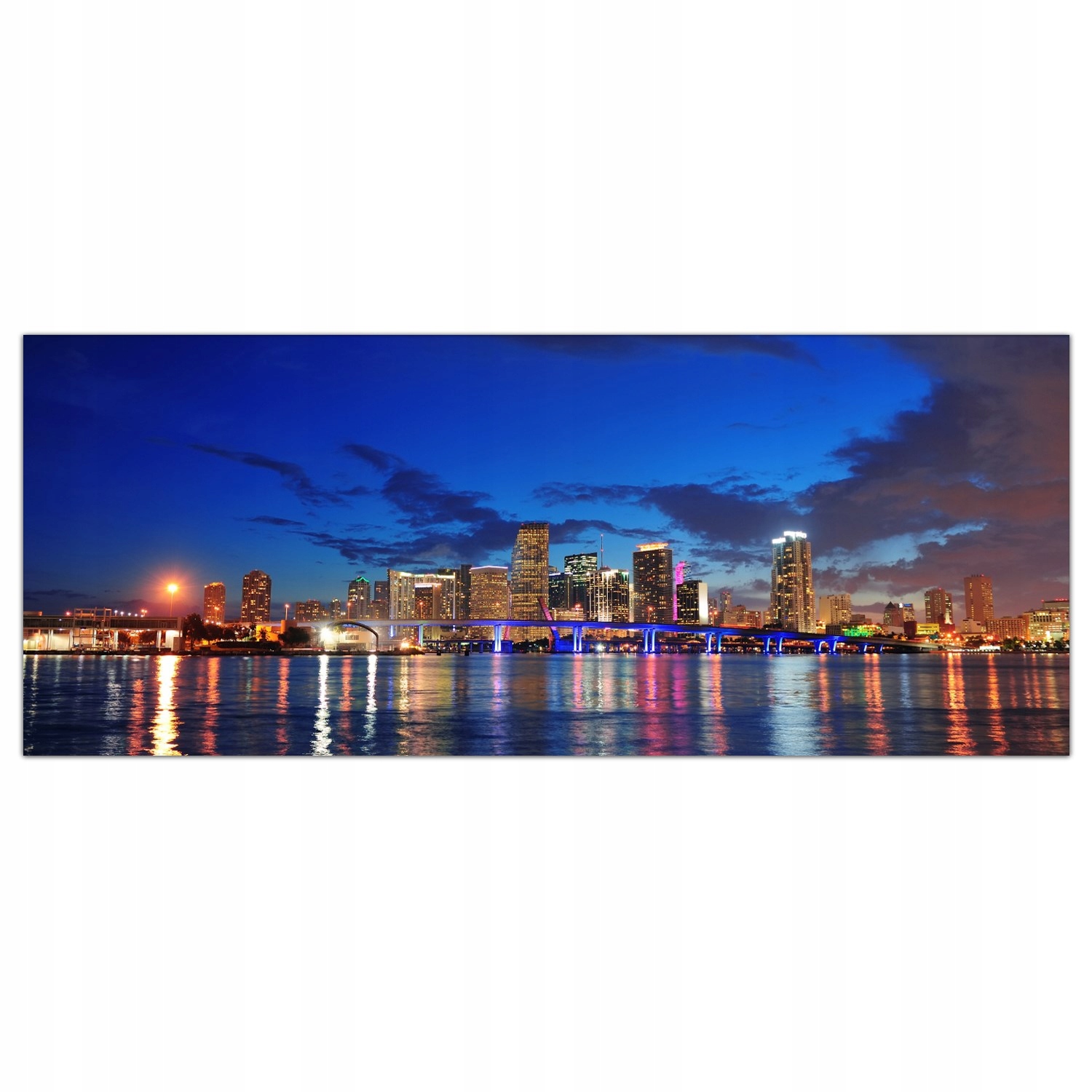 

Obraz Szklany Foto-obraz Miami Miasto Usa 125x50