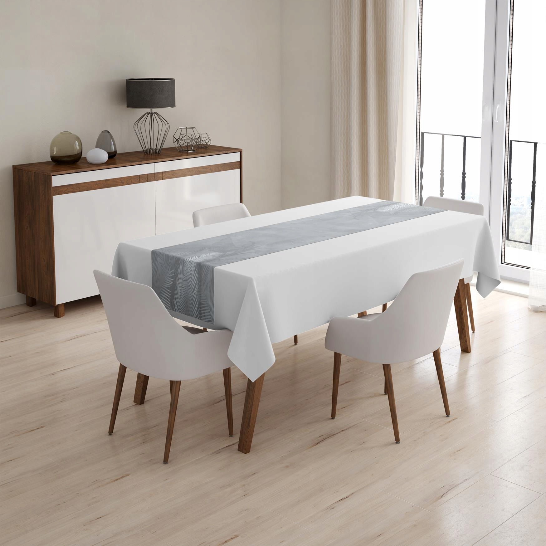 BIEŻNIK OBRUS NA STÓŁ MATOWY GŁADKI 40x180 176 Stan opakowania oryginalne