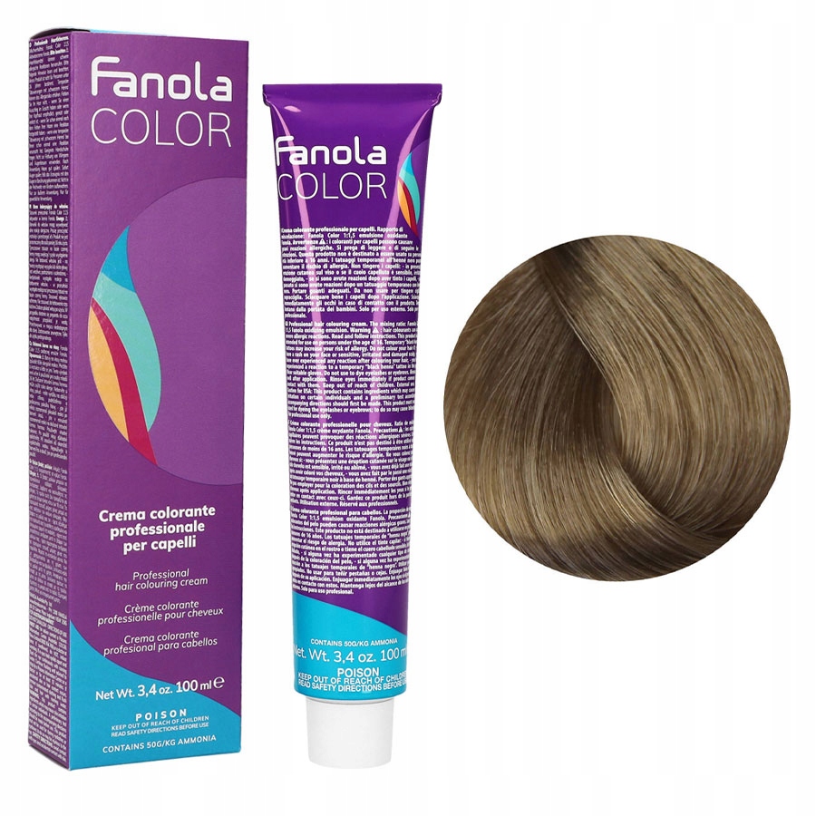 FANOLA 10.00 CREMA COLORE FARBA DO WŁOSÓW 100ML
