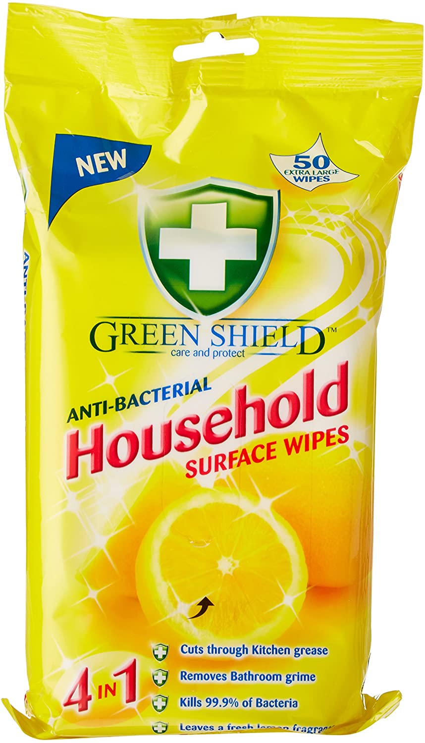 

Green Shield Antibacterial Chusteczki uniwersalne