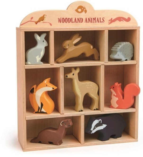 

Leśne Zwierzątka drewniane figurkiTENDER Leaf Toys