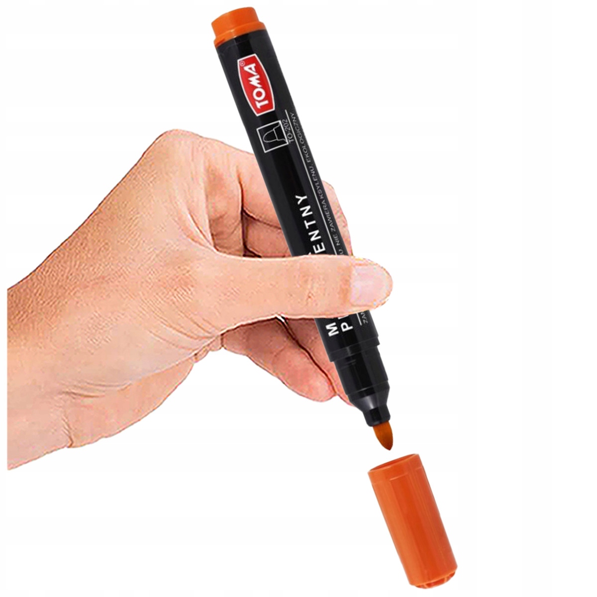 

Uniwersalny Pisak Pomarańczowy Trwały Odporny!