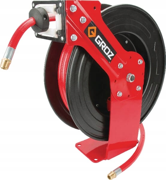 Navíjalo s hadicou vzduch voda Groz, 9.5 mm 15 m 47901 Goz