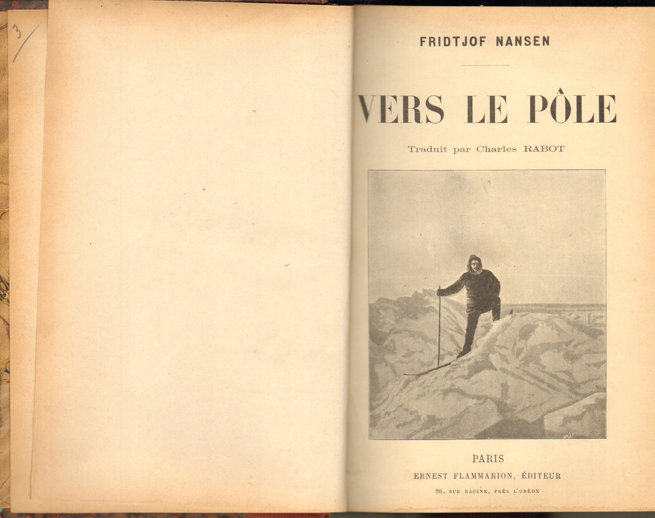 VERS LE POLE - FRIDTJOF NANSEN 1897 (ILUSTRATIONS)